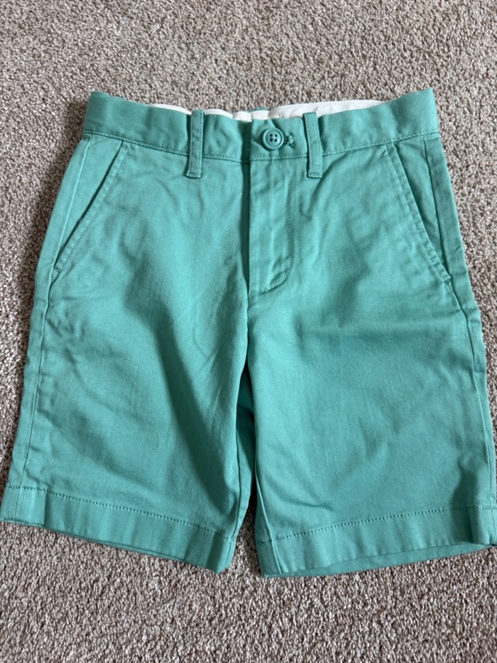 J. Crew Teal Green Chino Shorts